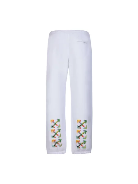 Spodnie dresowe Off-white z logo białe