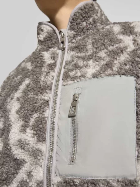 Kurtka z futerka o kroju regular fit ze wzorem na całej powierzchni model ‘JAIMY’ Only & Sons