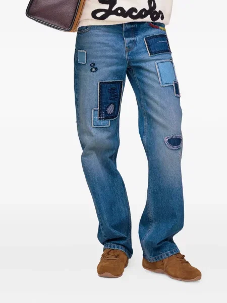 Blugi Marc Jacobs cu 5 buzunare albastru