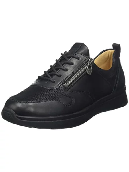 Sneakersy Ganter skórzane czarne