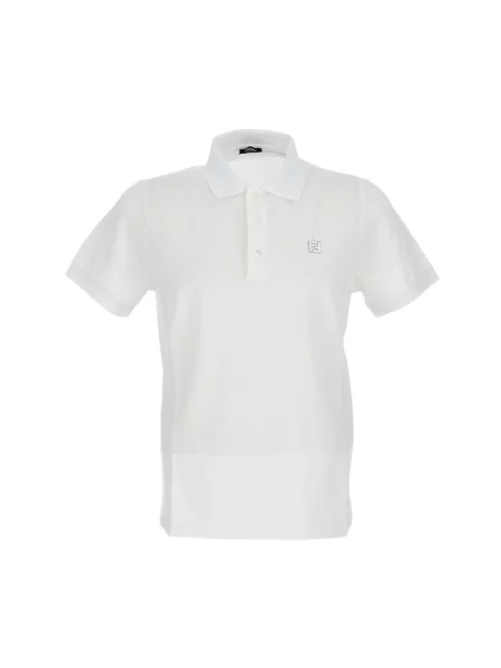 Koszulka polo Fendi biała