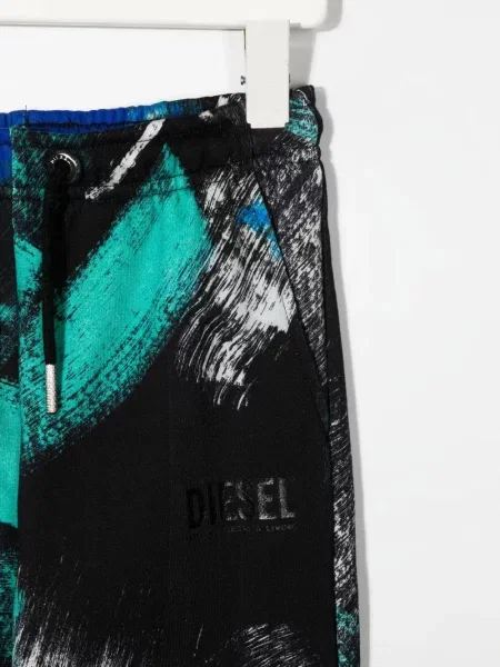 Spodnie dziecięce Diesel czarne