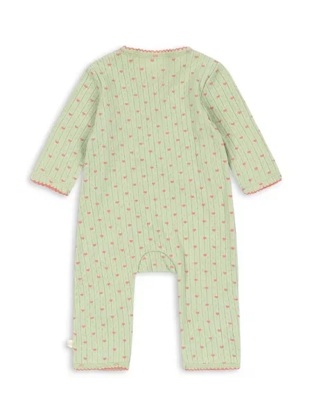 Konges Sløjd kombinezon za bebe od pamuka MINNIE NEWBORN ONESIE GOTS zelena