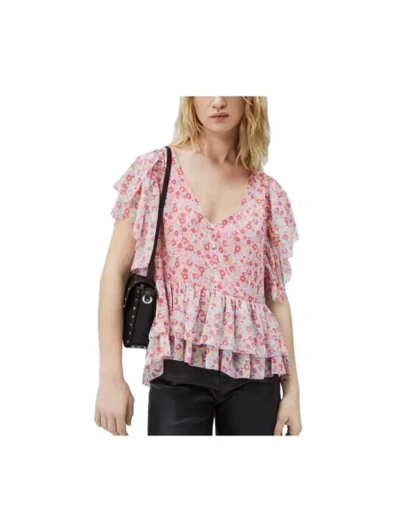 Bluzka Pepe Jeans różowa