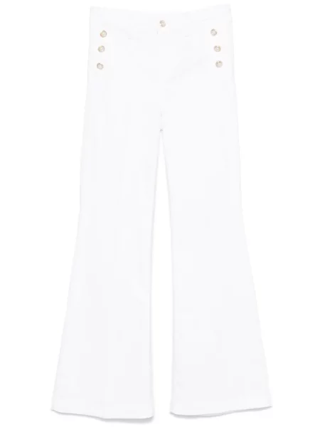 Jeansy dzwony Liu Jo dzwony białe