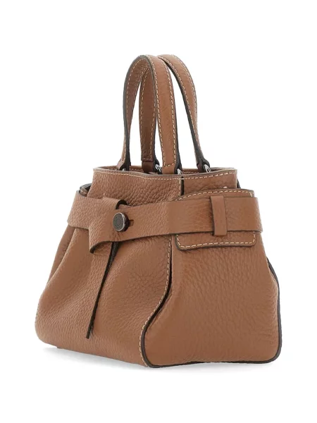 Geantă shopper Gianni Chiarini din piele maro