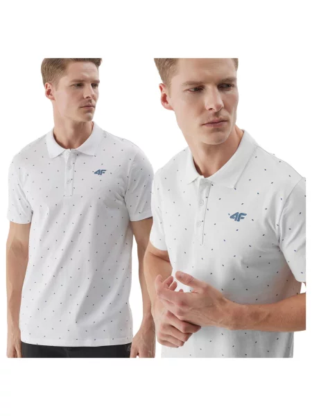 Koszulka polo 4F biała