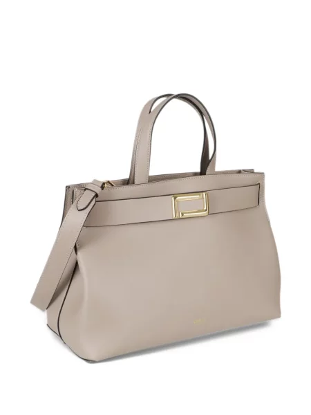 Кожена шопинг чанта Lancel