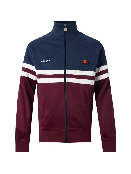 ELLESSE Hanorac Rimini bleumarin / roșu burgundy alb