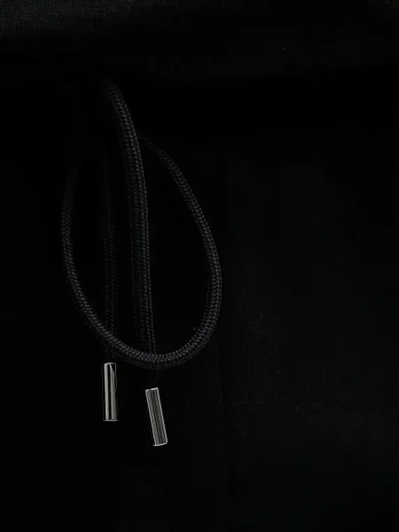 Pantaloni Michael Kors alergare cu cordon negru
