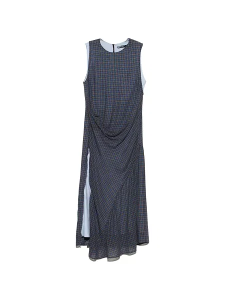 Rochie Bimba Y Lola în carouri albastru
