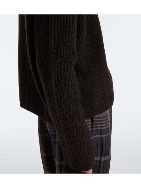 Cardigan Lisa Yang din cașmir maro