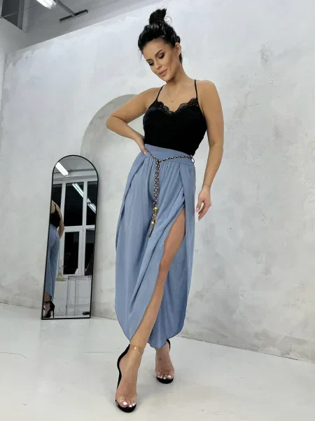 Pantaloni Och Bella albastru