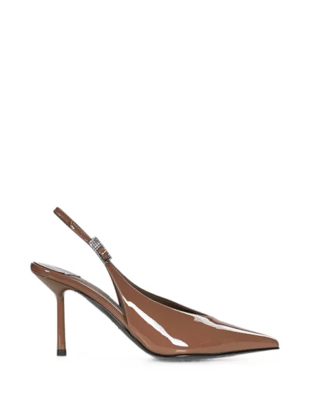 Pantofi cu toc Le Silla slingback maro