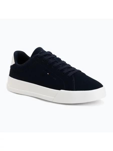 Мъжки обувки Tommy Hilfiger Court Core Suede desert sky синьо