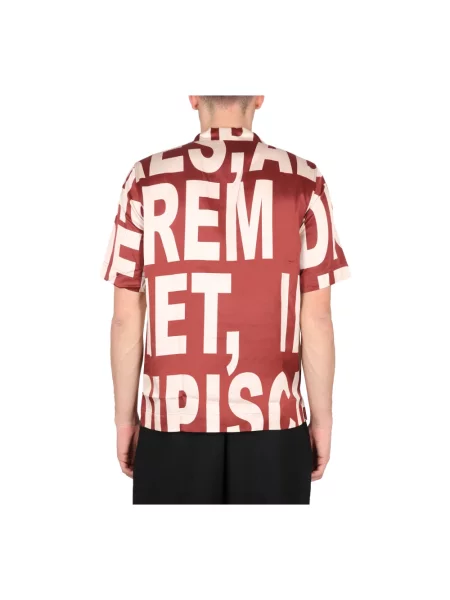 Koszula Dries Van Noten czerwona