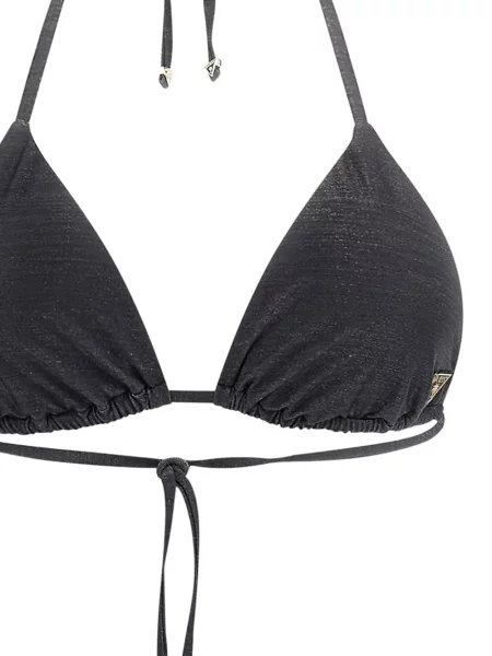 Top Guess cu gât halter negru