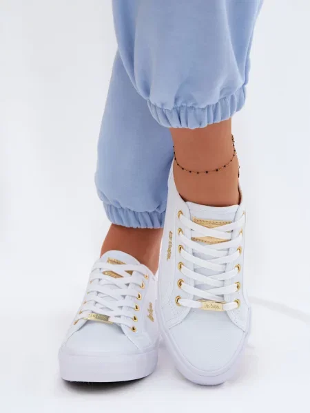 Teniși Lee Cooper alb