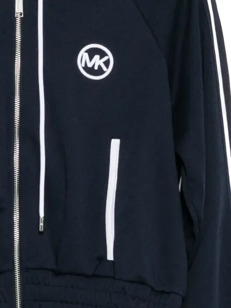 Hanorac cu glugă Michael Kors albastru