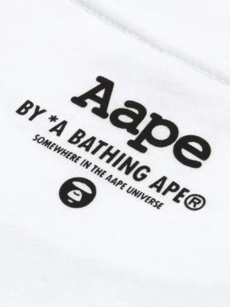 Tričko Aape By *a Bathing Ape® biela