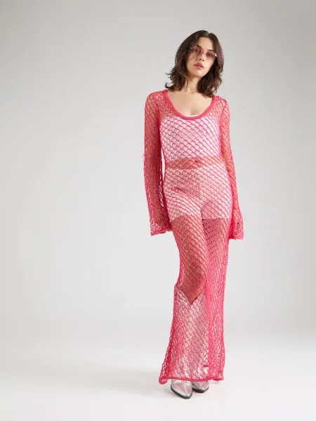 TOPSHOP Rochie tricotat roz