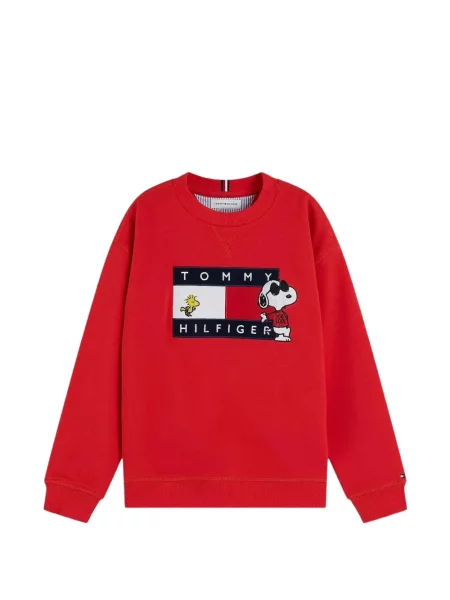 Bluza dziecięca Tommy Hilfiger czerwona