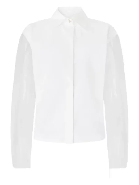 Cămașă Genny din organza alb