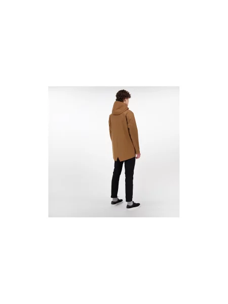 Makia Shelter Jacket M Mężczyźni Kurtki Makia Size: L brązowy