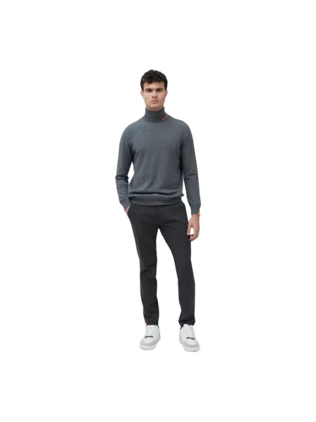 Sweter Suns wełniany szary