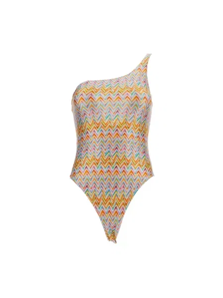 Strój kąpielowy Missoni na jednym ramieniu