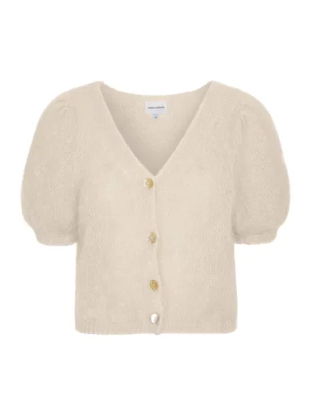Kardigan Americandreams wełniany beżowy