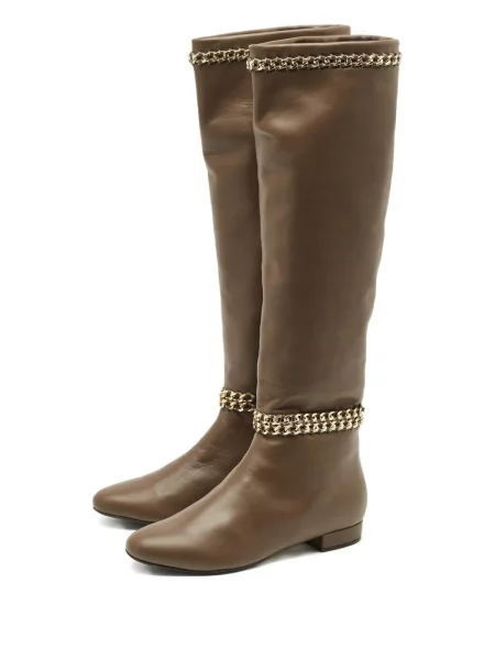 Botine Le Silla din piele maro