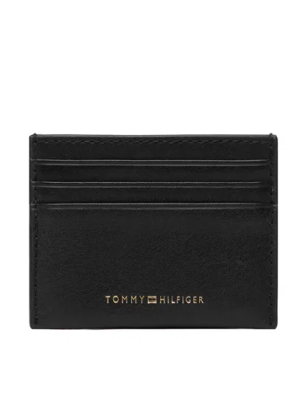 Tommy Hilfiger Etui na karty kredytowe Th Seasonal Cc Holder czarny