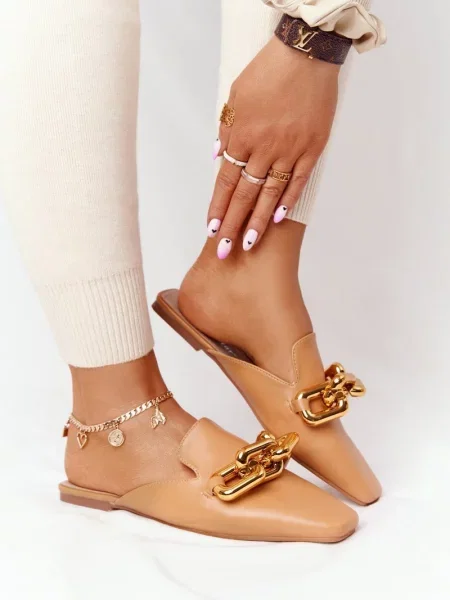 Papuci Kesi portocaliu