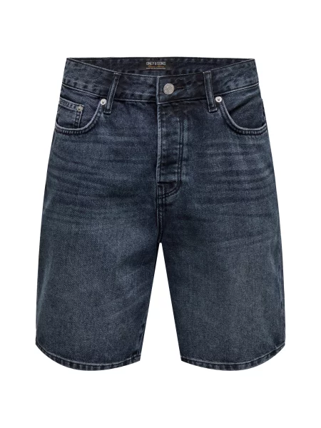 Only & Sons Jeans ONSEDGE închis albastru