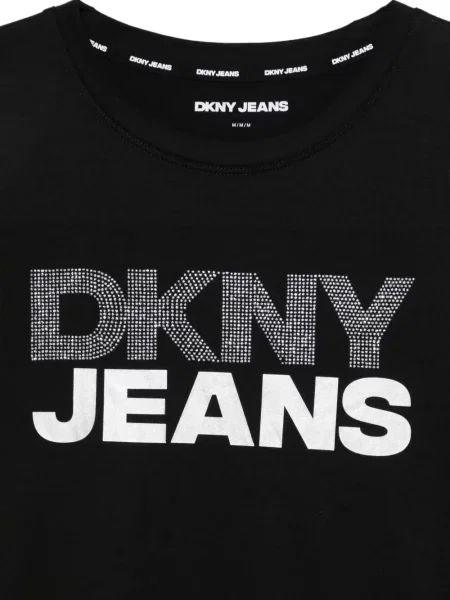 Tricou Dkny cu imagine negru