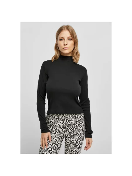 Tricou Urban Classics cu mâneci lungi negru