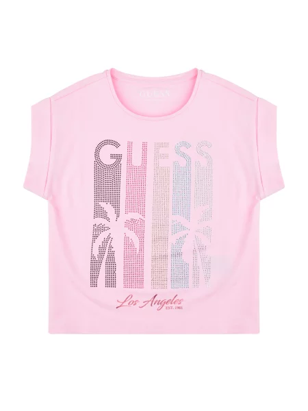 Tricou copii Guess roz