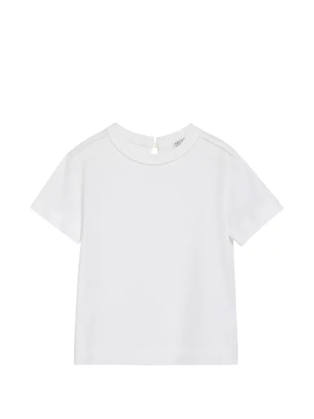 Tricou copii Brunello Cucinelli alb