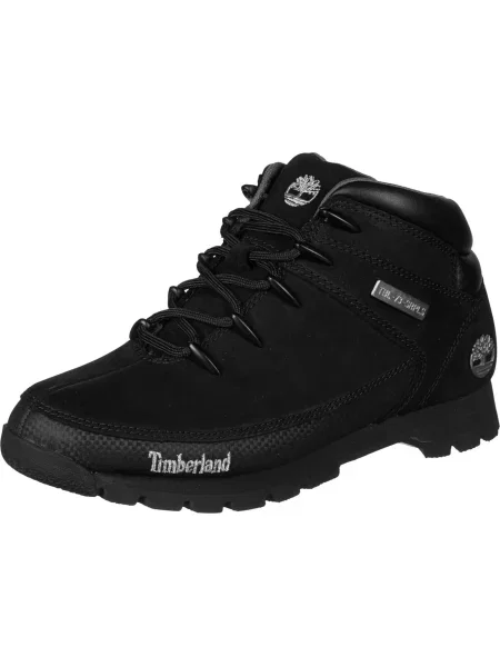 TIMBERLAND Bocanci cu șireturi Euro Sprint' negru