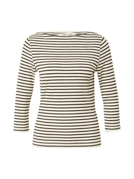 Aware Tricou VMFIONA bej deschis negru