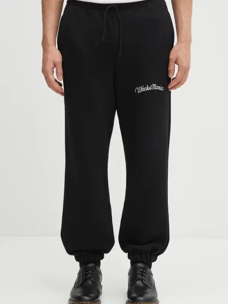 Wacko Maria pantaloni de trening din uni negru