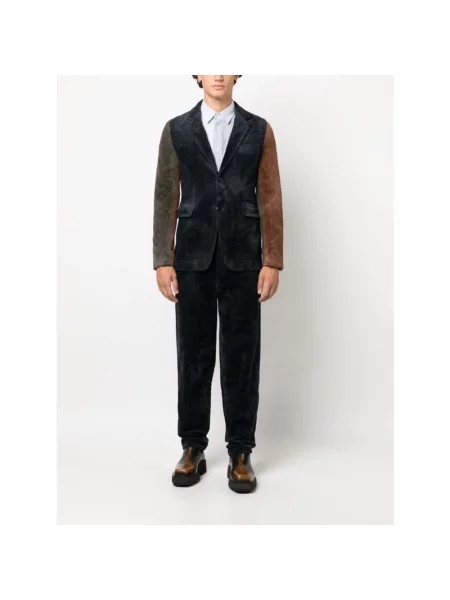 Spodnie Comme Des Garcons niebieskie