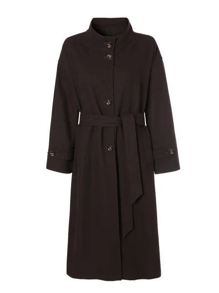 TATUUM Palton de iarnă BORIMA ciocolatiu