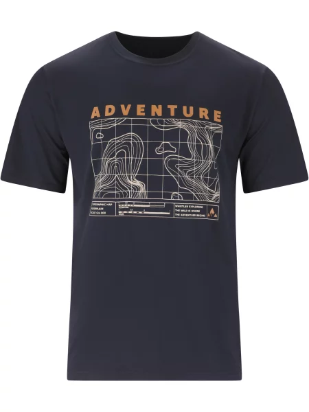 T-shirt Whistler Linx czarna