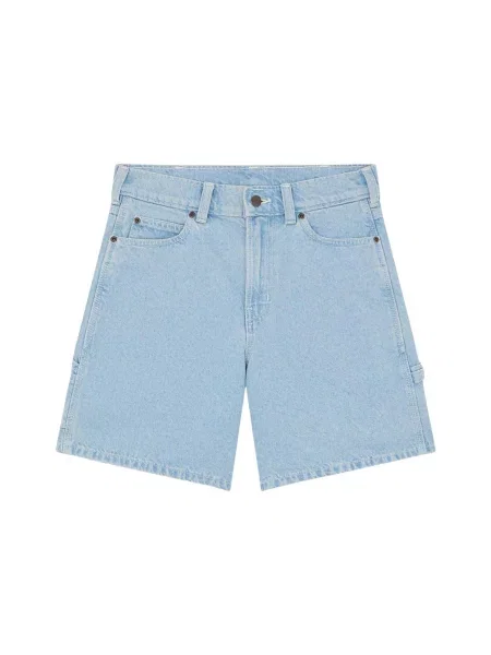 DICKIES Džíny DICKIES 7 INCH CARPENTER SHORT BERMUDA světlemodrá