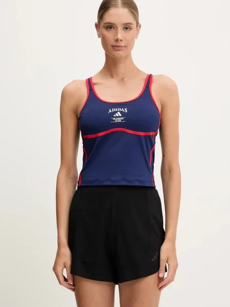 Топ Adidas Performance тъмносиньо