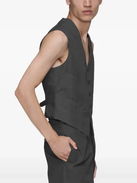 Яке Maison Margiela джобове с копчета сиво