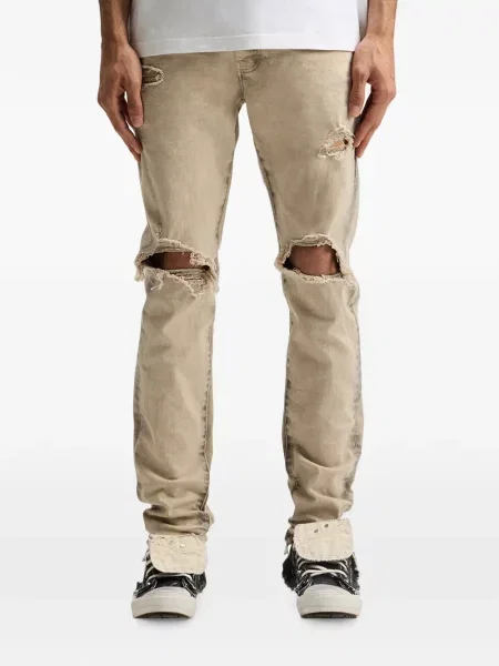 Viseltes hatású farmerek Purple Brand lila