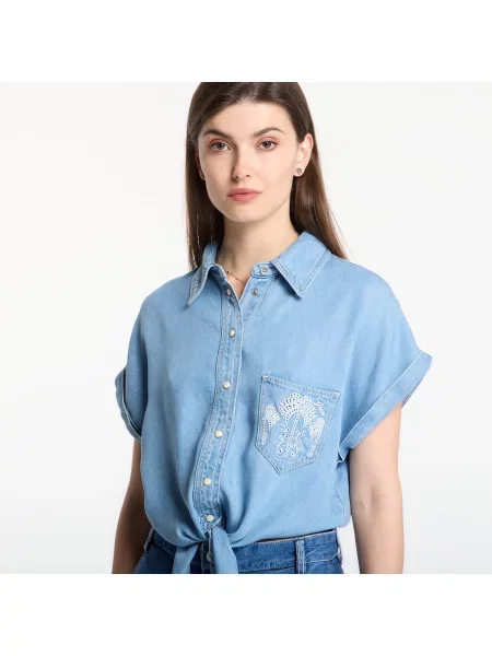 Bluzka Guess niebieska